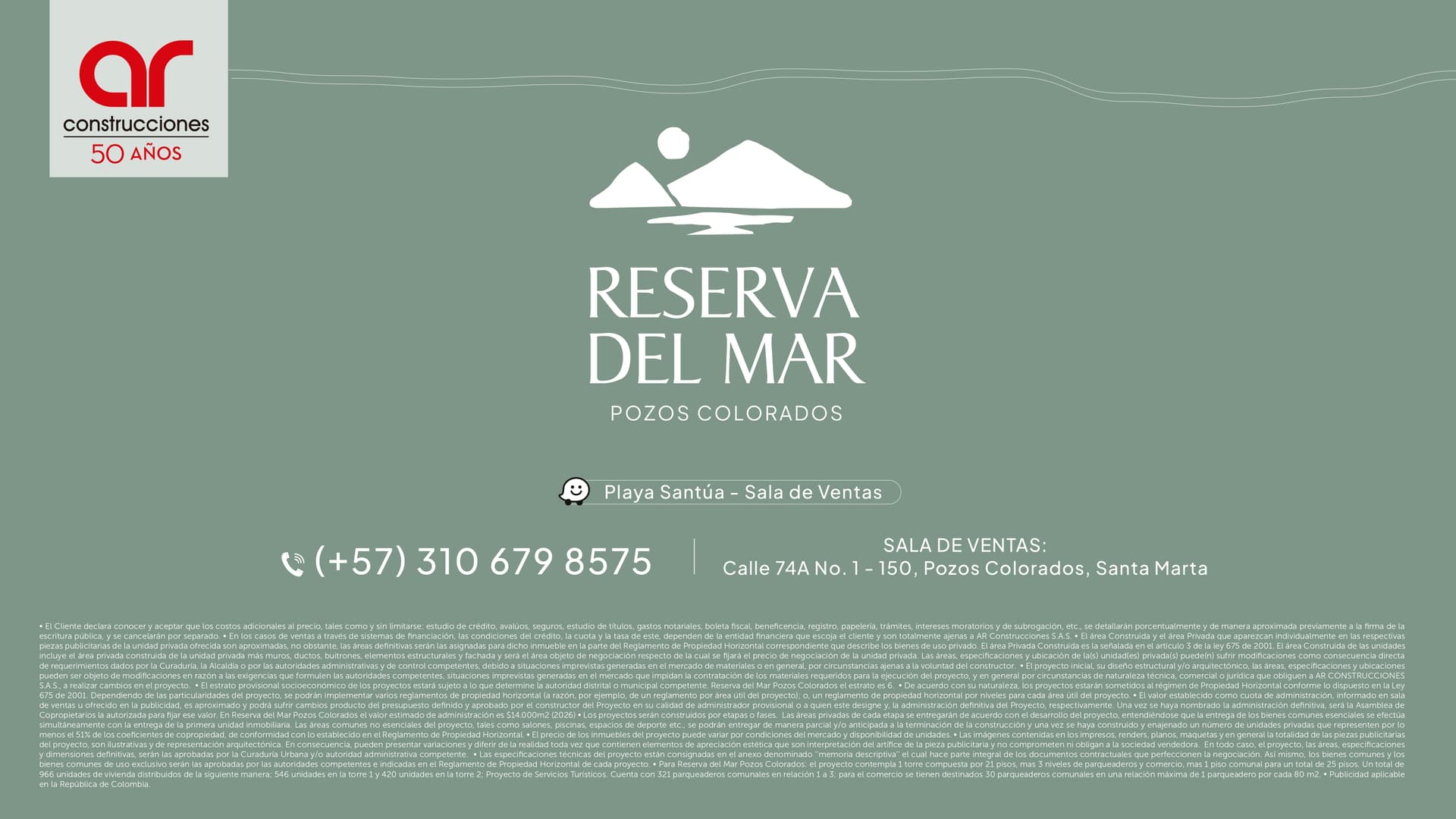 Reserva Del Mar SOBREPLANOS - Pozos Colorados 